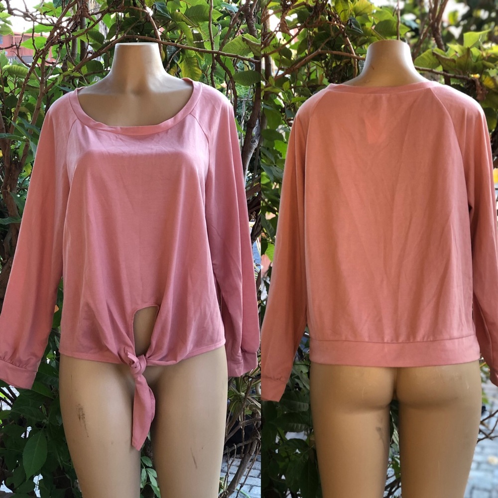 NEW Casting LA Tie Front Top SMALL